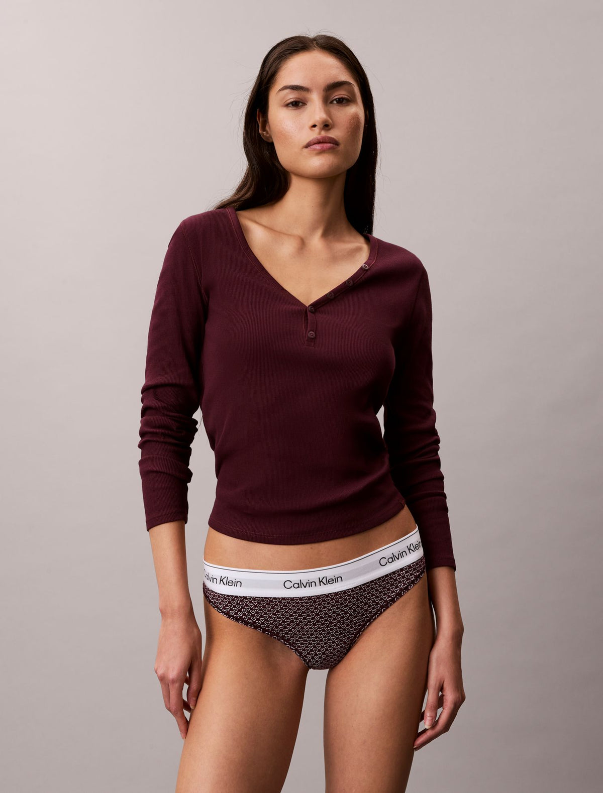 Icon Cotton Modal Thong - Calvin Klein Underwear