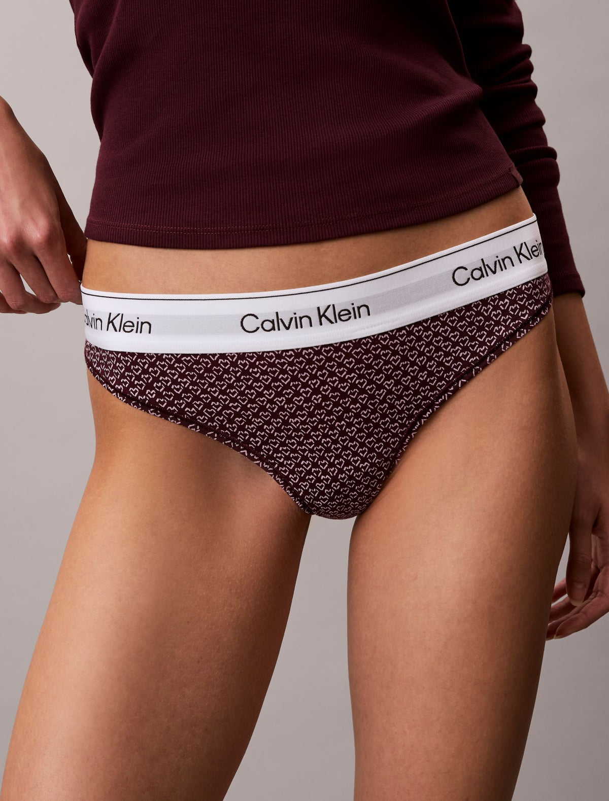 Icon Cotton Modal Thong - Calvin Klein Underwear
