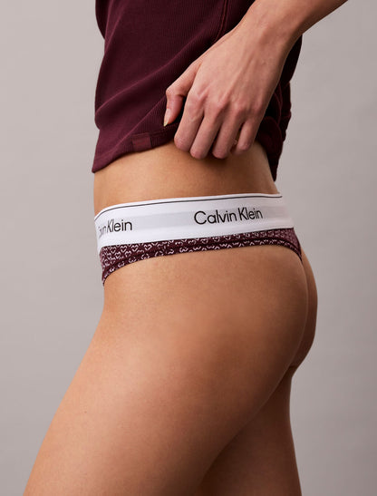 Icon Cotton Modal Thong - Calvin Klein Underwear