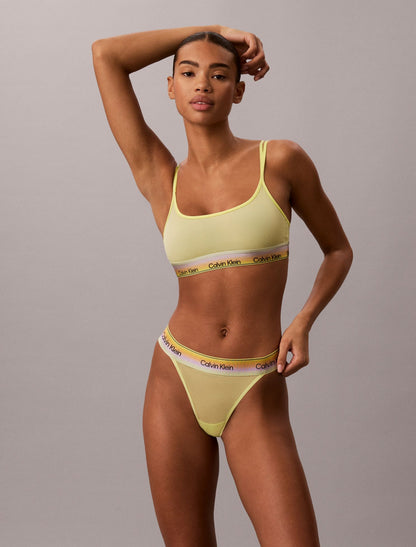 Icon Mesh Pride String Thong - Calvin Klein Underwear