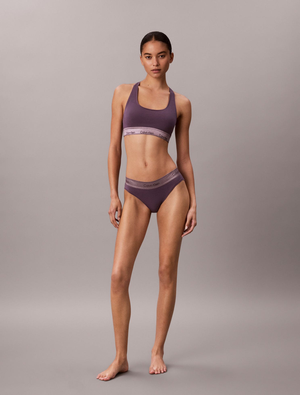 Icon Cotton Modal Metallic Bikini - Calvin Klein Underwear