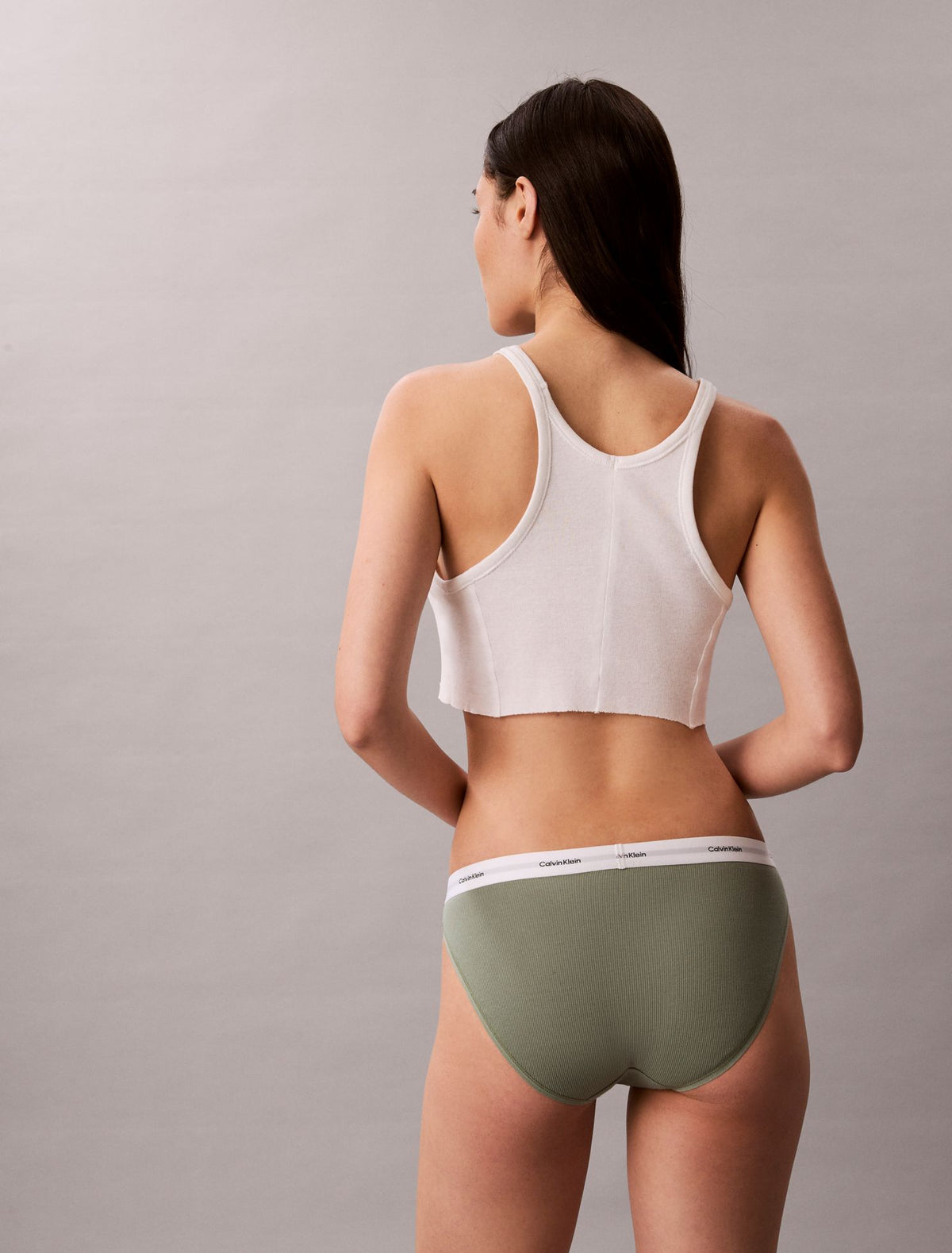 Cotton Stretch Rib Bikini - Calvin Klein Underwear