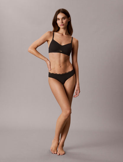 Microfiber Stretch with Lace Bikini - Calvin Klein Underwear