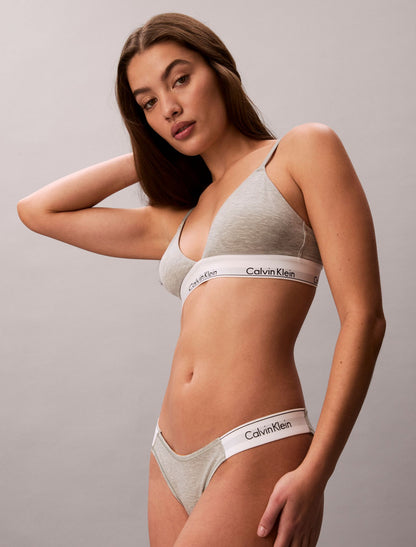 Icon Cotton Modal String Bikini - Calvin Klein Underwear