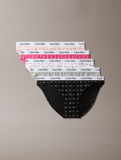 Carousel Cotton Stretch 5-Pack Bikini - Calvin Klein Underwear