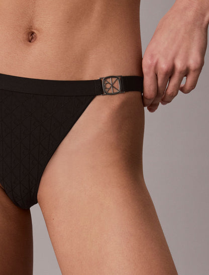Embossed Emblem Bikini - Calvin Klein Underwear