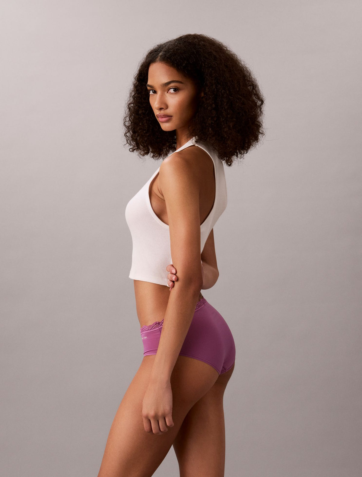 Microfiber Stretch with Lace 3-Pack Hipster - Calvin Klein Underwear