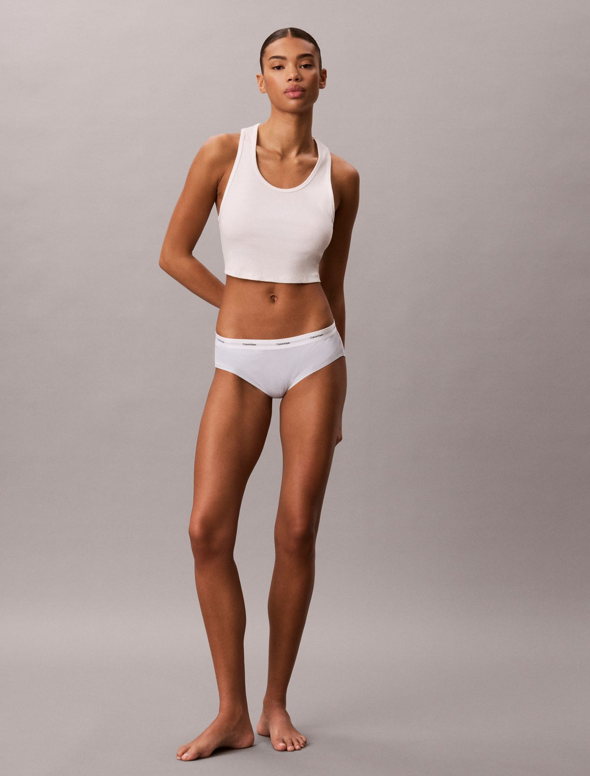 Cotton Stretch Rib Hipster - Calvin Klein Underwear