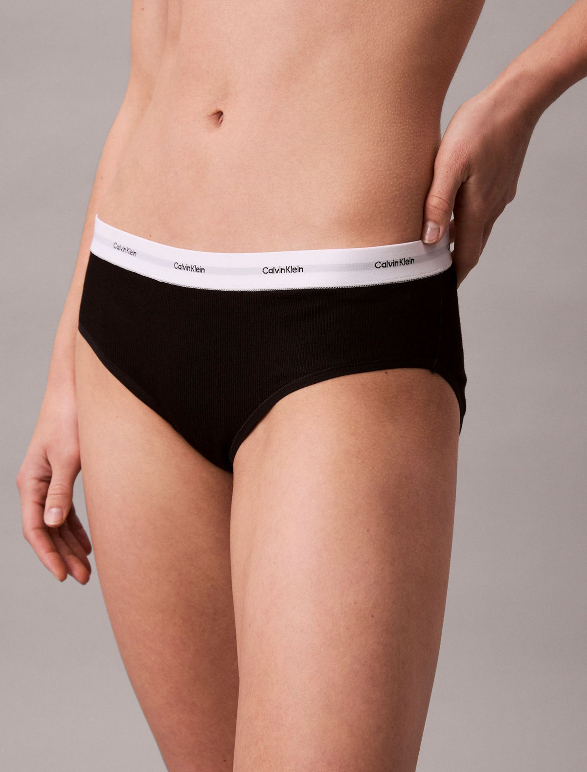 Cotton Stretch Rib Hipster - Calvin Klein Underwear