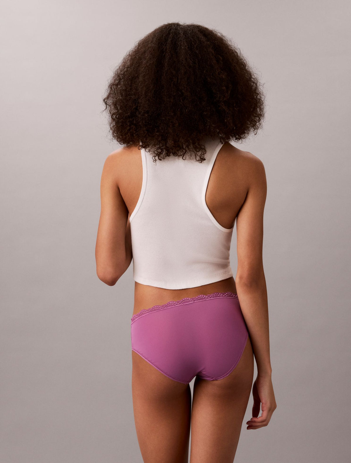 Microfiber Stretch with Lace 3-Pack Hipster - Calvin Klein Underwear