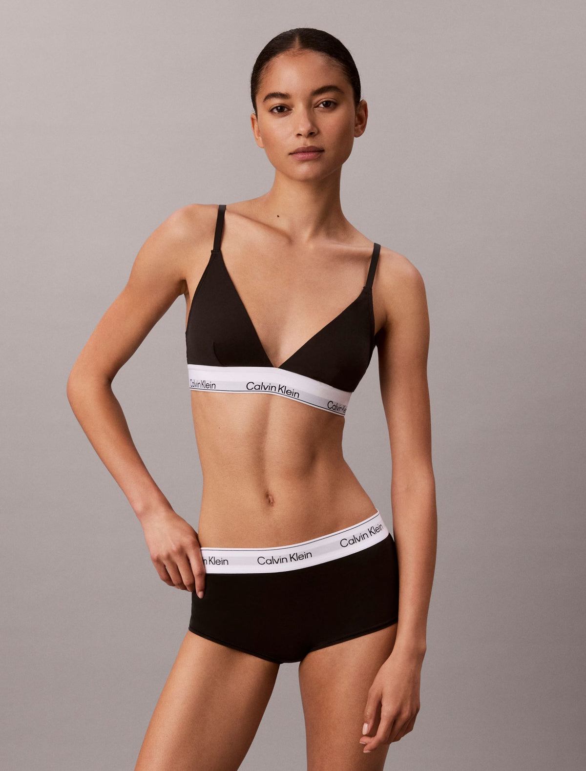 Icon Cotton Modal Boyshort - Calvin Klein Underwear
