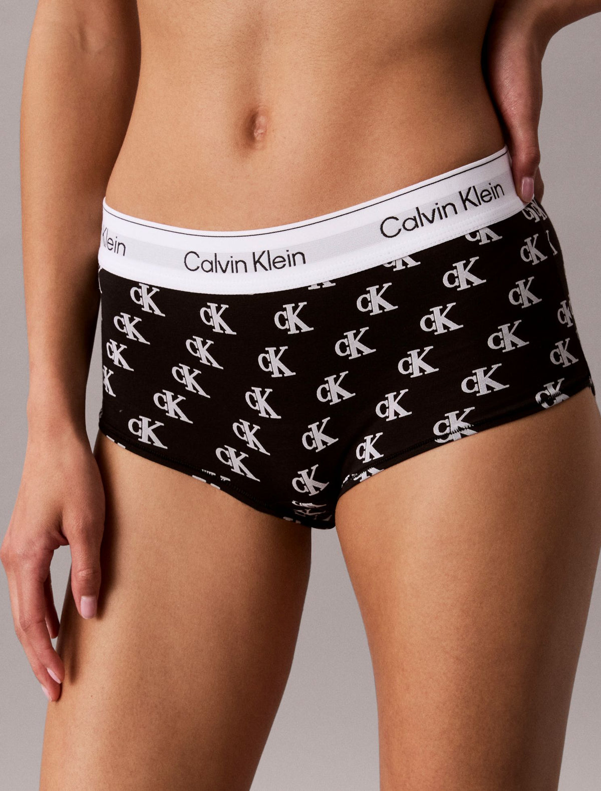 Icon Cotton Modal Boyshort - Calvin Klein Underwear