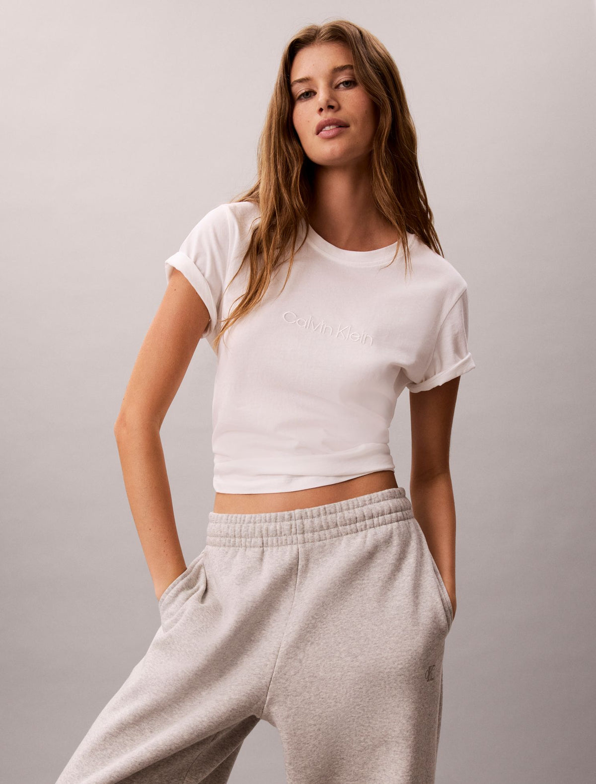 Terry Lounge Crewneck Sleep T-Shirt - Calvin Klein Underwear