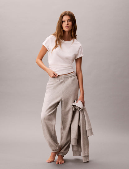 Terry Lounge Crewneck Sleep T-Shirt - Calvin Klein Underwear