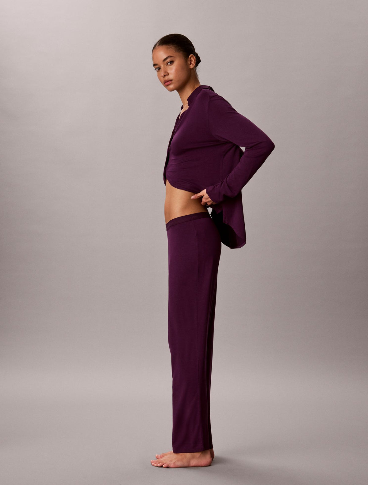 Ultra Soft Modal Shirt and Pants Set - Calvin Klein Underwear