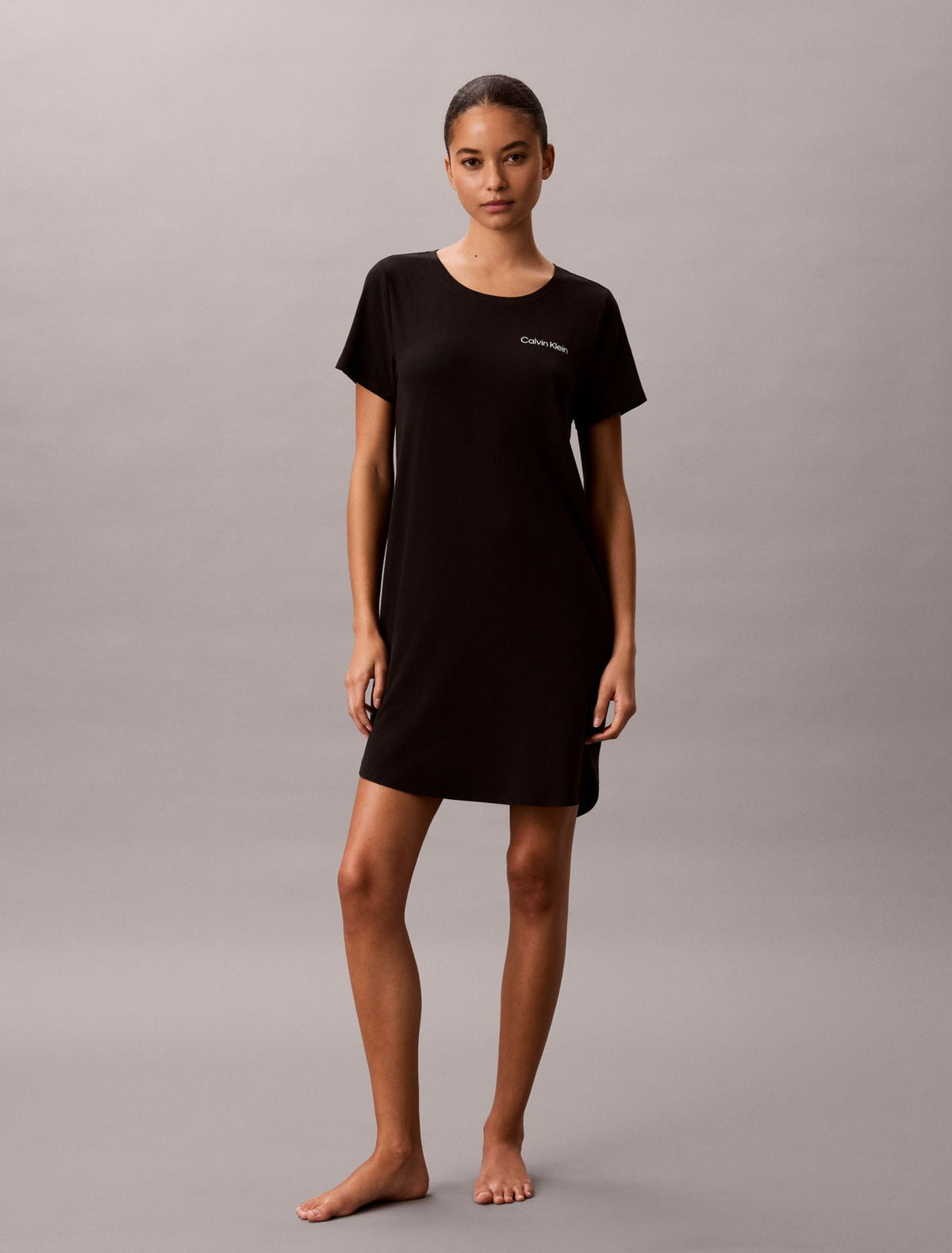 Viscose Cotton Blend Night Shirt - Calvin Klein Underwear