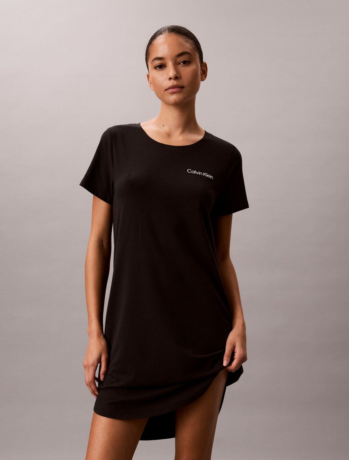Viscose Cotton Blend Night Shirt - Calvin Klein Underwear
