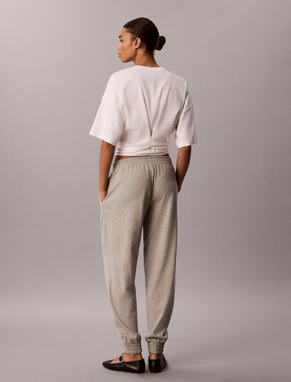 Logo Cotton Jersey Sleep Sweatpants - Calvin Klein Underwear