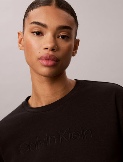 Terry Lounge Relaxed Crewneck Sweatshirt - Calvin Klein Underwear