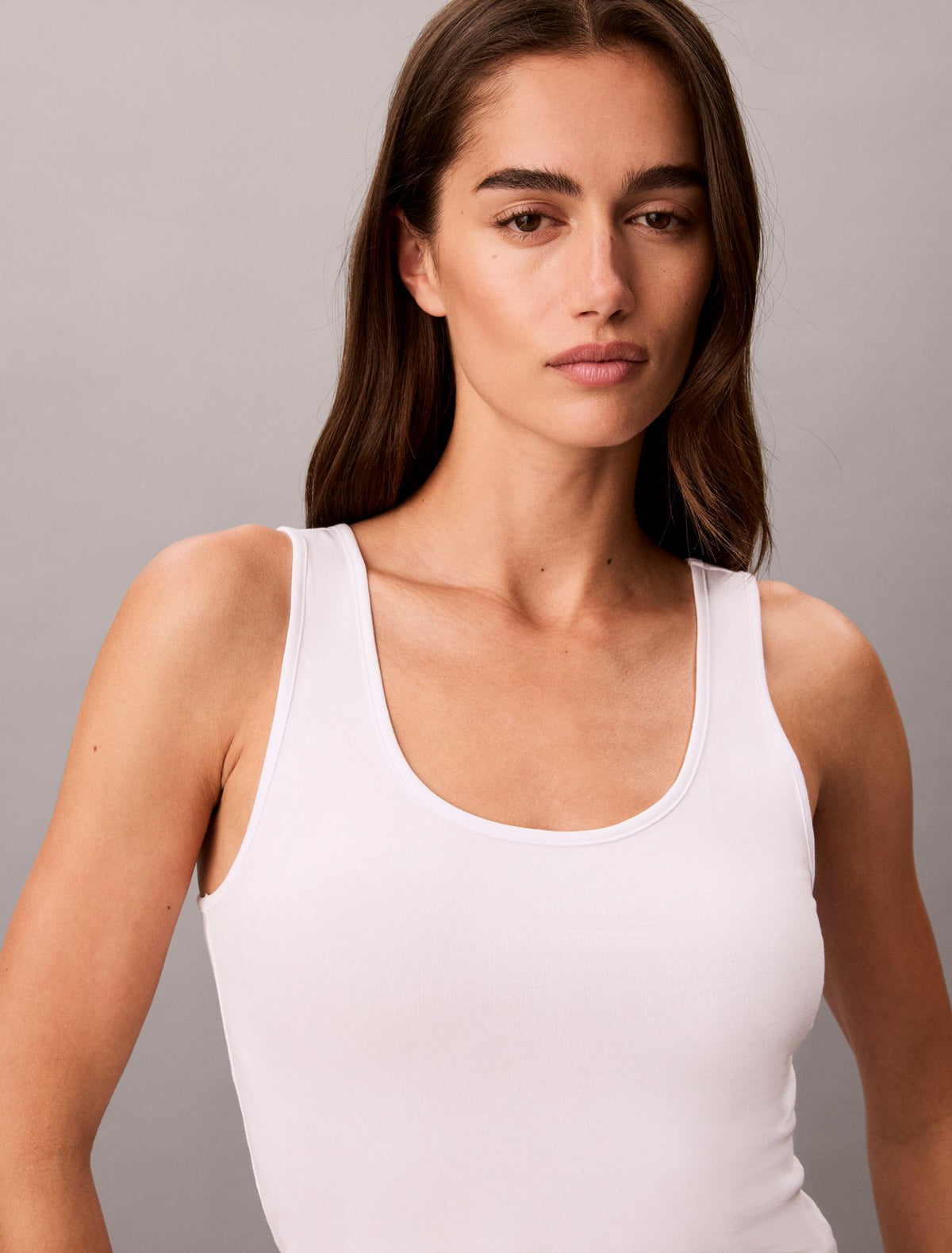 Cotton Stretch Lounge Slim Tank Top - Calvin Klein Underwear