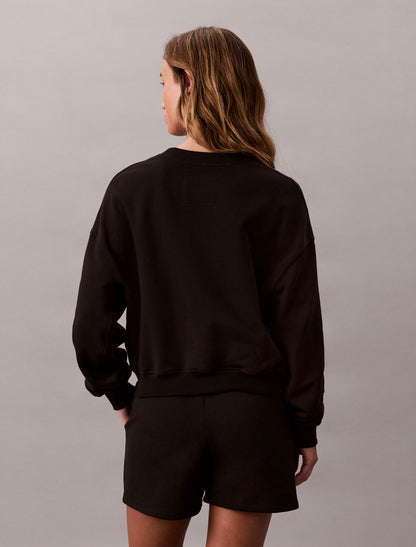 Terry Lounge Relaxed Sweatshirt - Calvin Klein Underwear