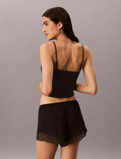 Ultra Soft Modal Rib Lace Shortie - Calvin Klein Underwear