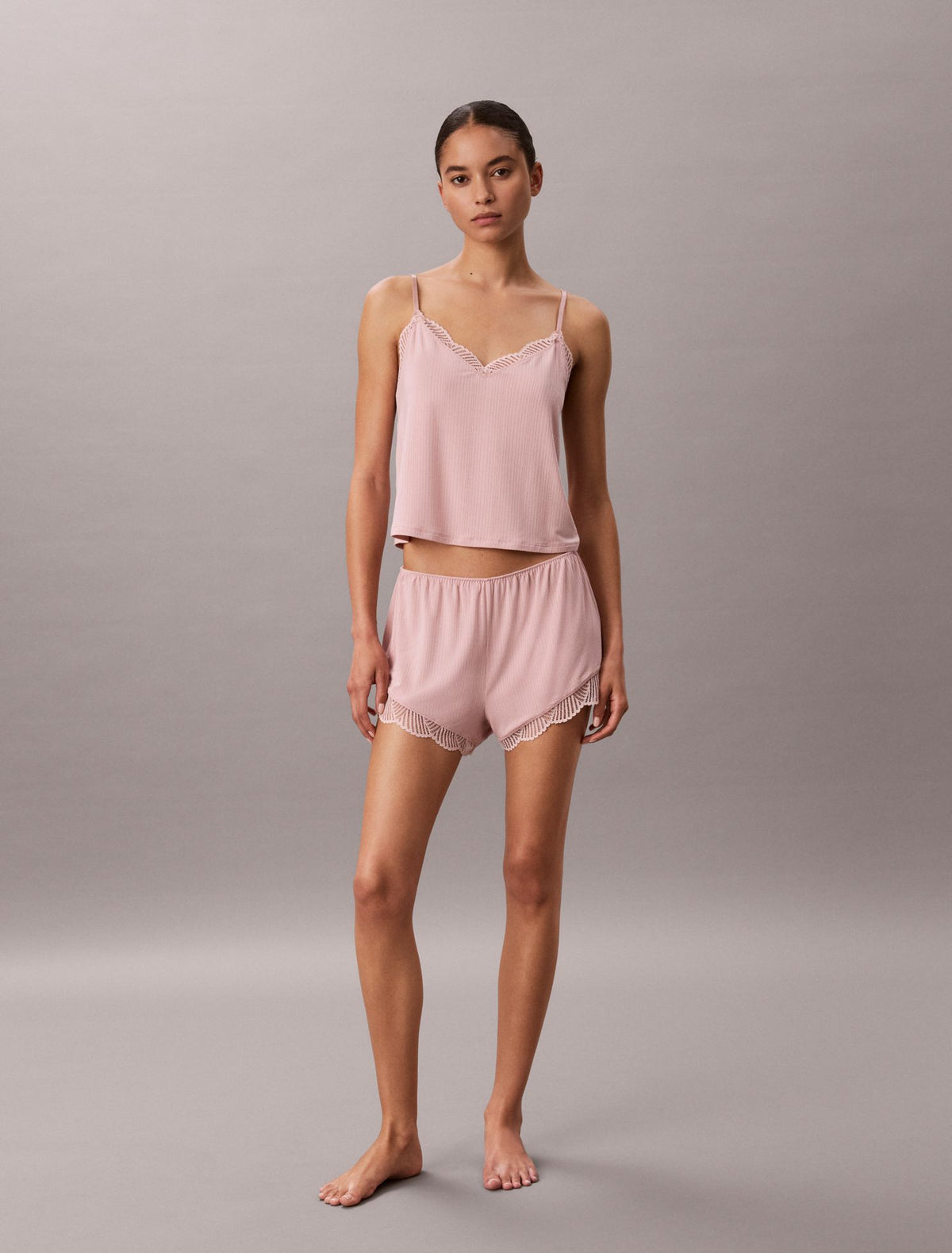 Ultra Soft Modal Rib Lace Shortie - Calvin Klein Underwear