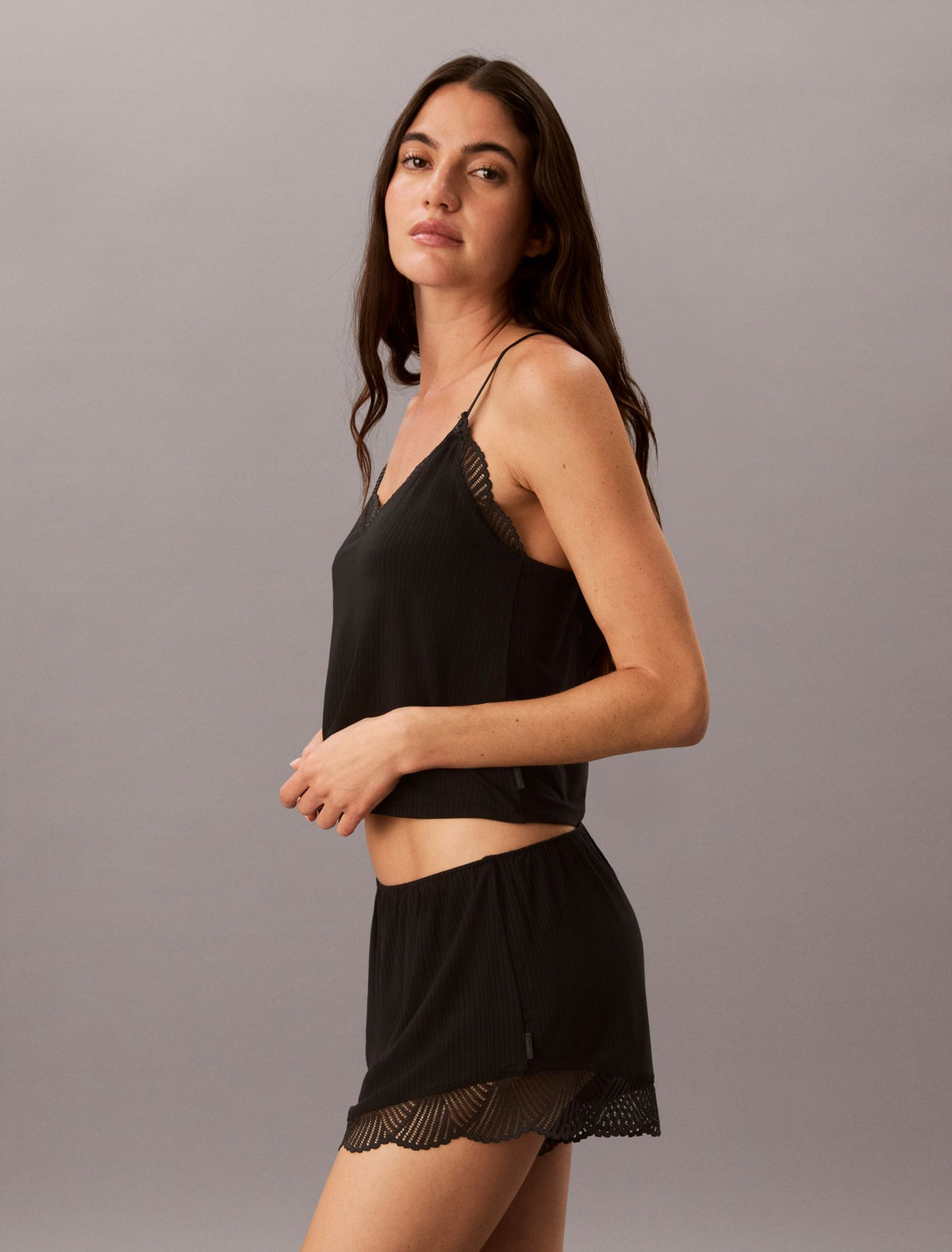 Ultra Soft Modal Rib Lace Cami - Calvin Klein Underwear