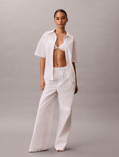 Cotton Poplin Sleep Pants - Calvin Klein Underwear
