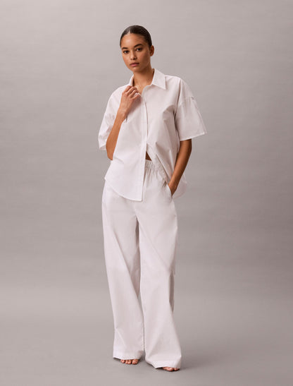 Cotton Poplin Sleep Pants - Calvin Klein Underwear
