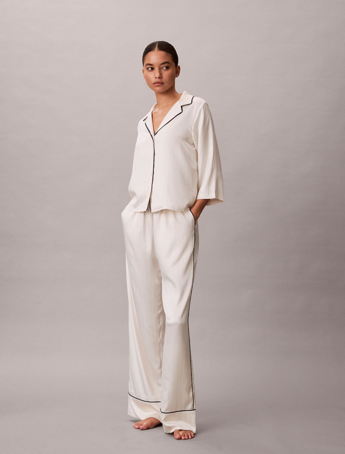 Satin Sheen Pants - Calvin Klein Underwear