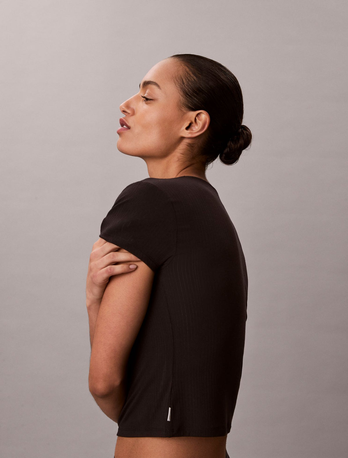 Modal Stretch Drop Needle Baby Tee - Calvin Klein Underwear