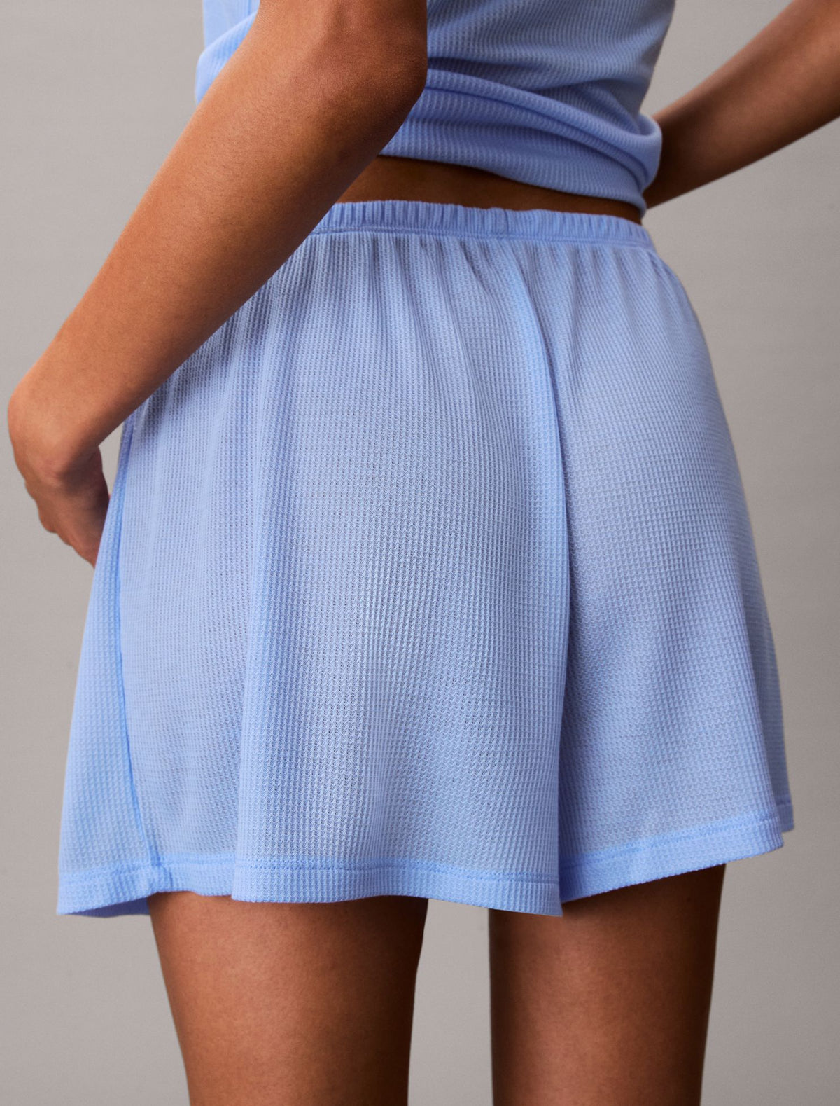 Lightweight Waffle Pull-On Shorts - Calvin Klein Underwear