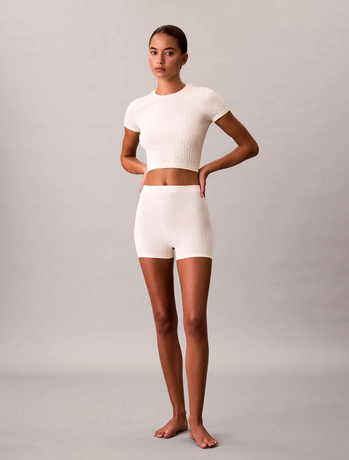 Rib Emblem Seamless Tee - Calvin Klein Underwear