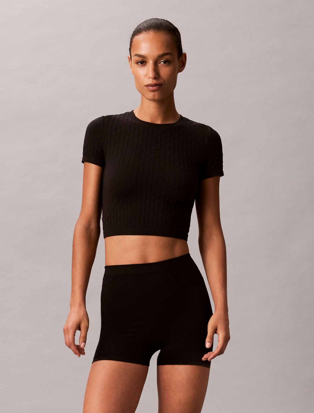Rib Emblem Seamless Tee - Calvin Klein Underwear