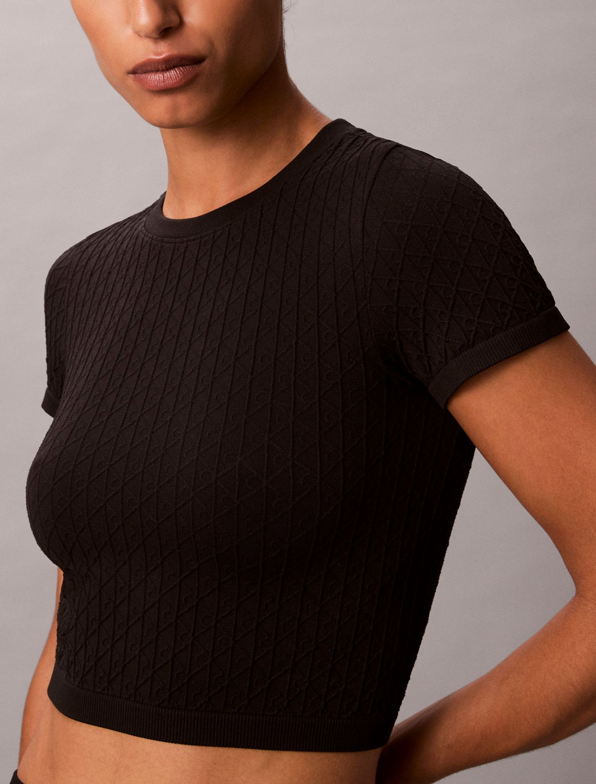Rib Emblem Seamless Tee - Calvin Klein Underwear