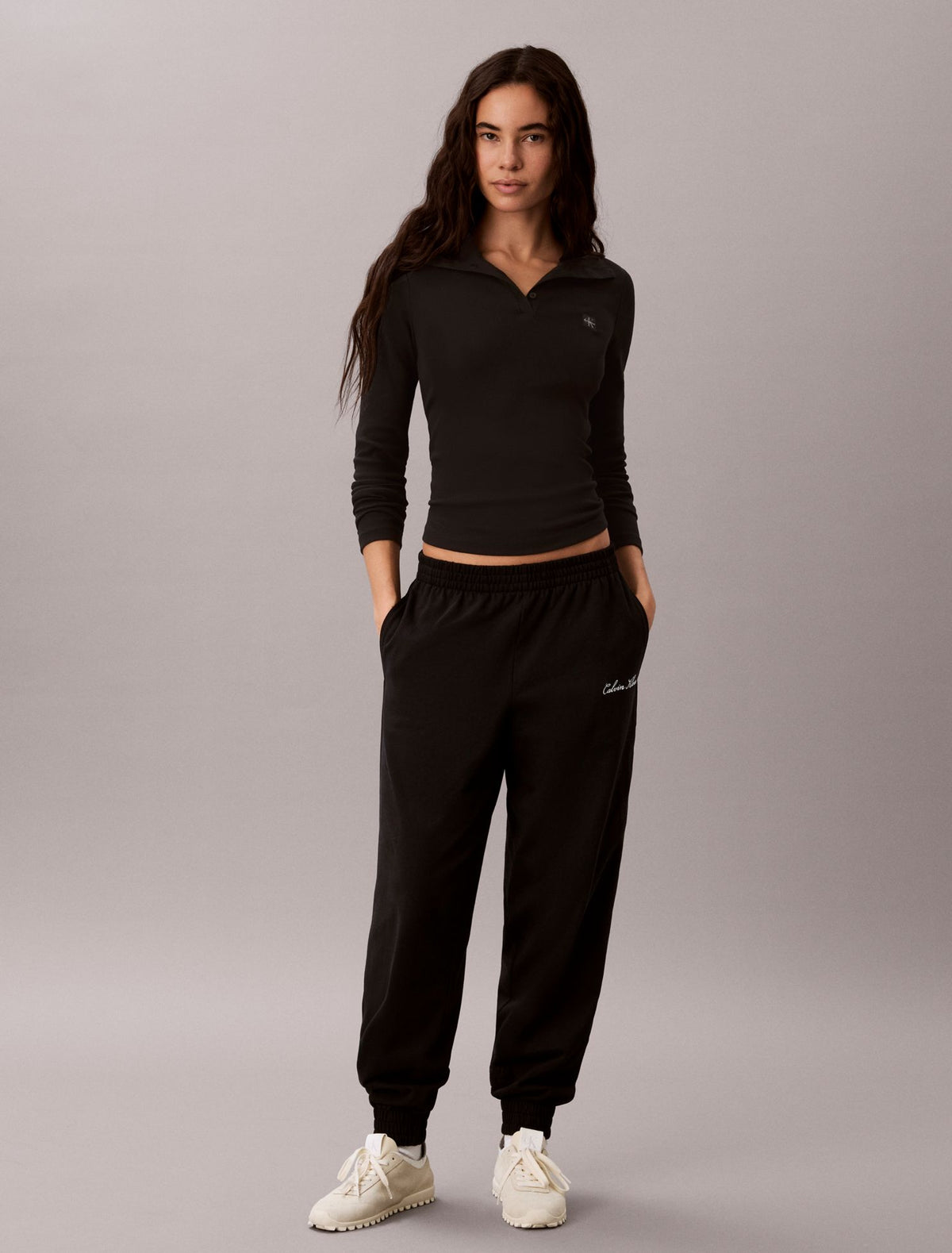 Logo Cotton Jersey Sleep Sweatpants - Calvin Klein Underwear