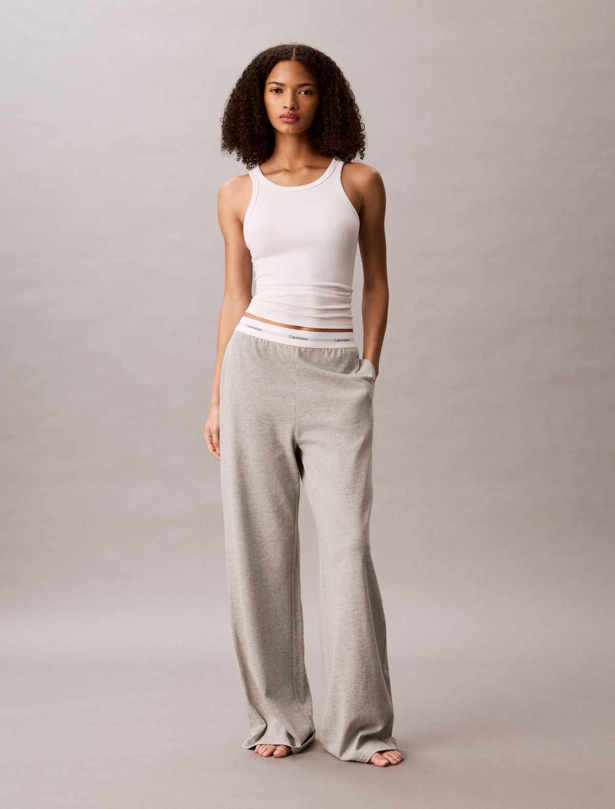 Logo Cotton Jersey Sleep Pant - Calvin Klein Underwear