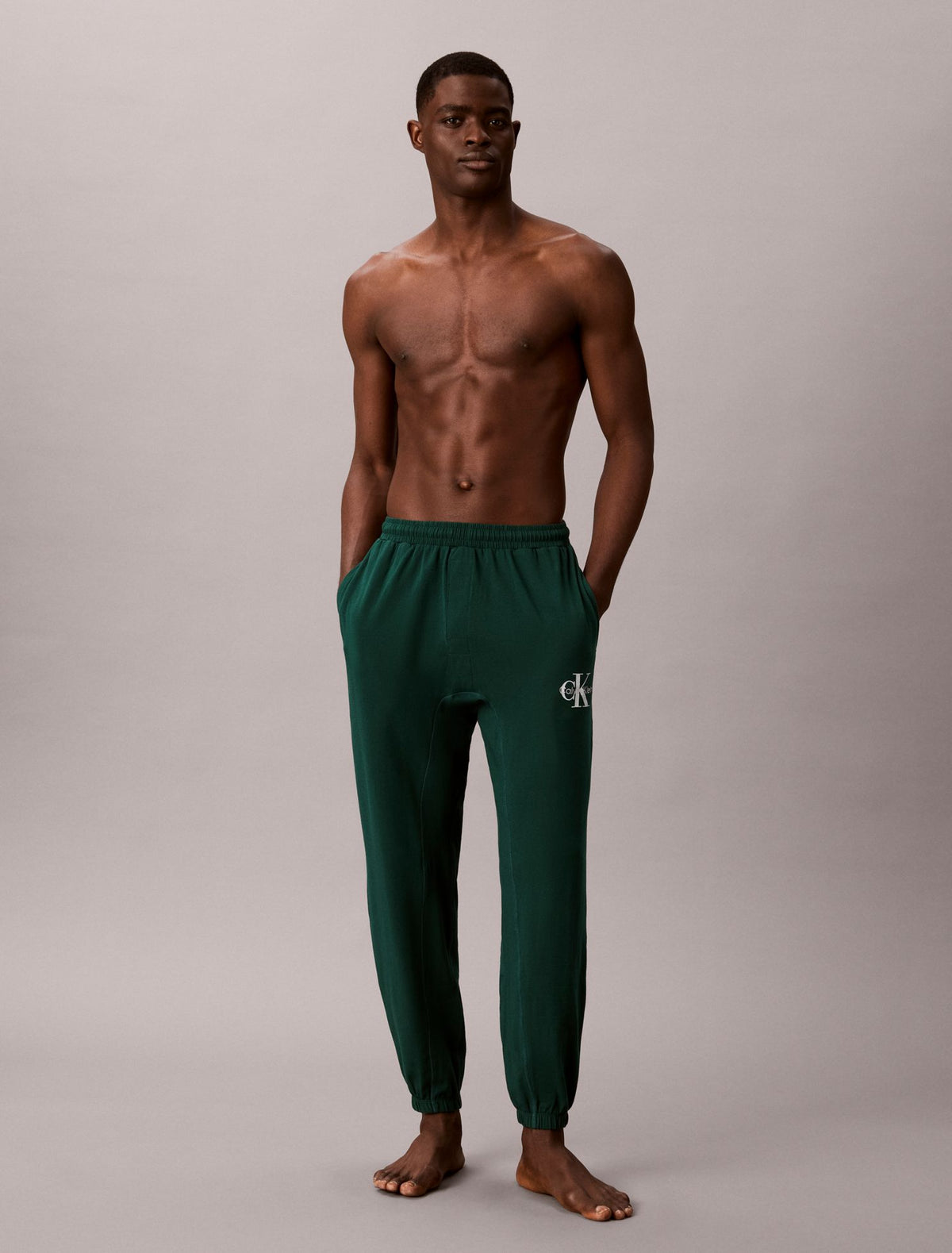 Icon Cotton Stretch Monologo Sleep Joggers - Calvin Klein Underwear
