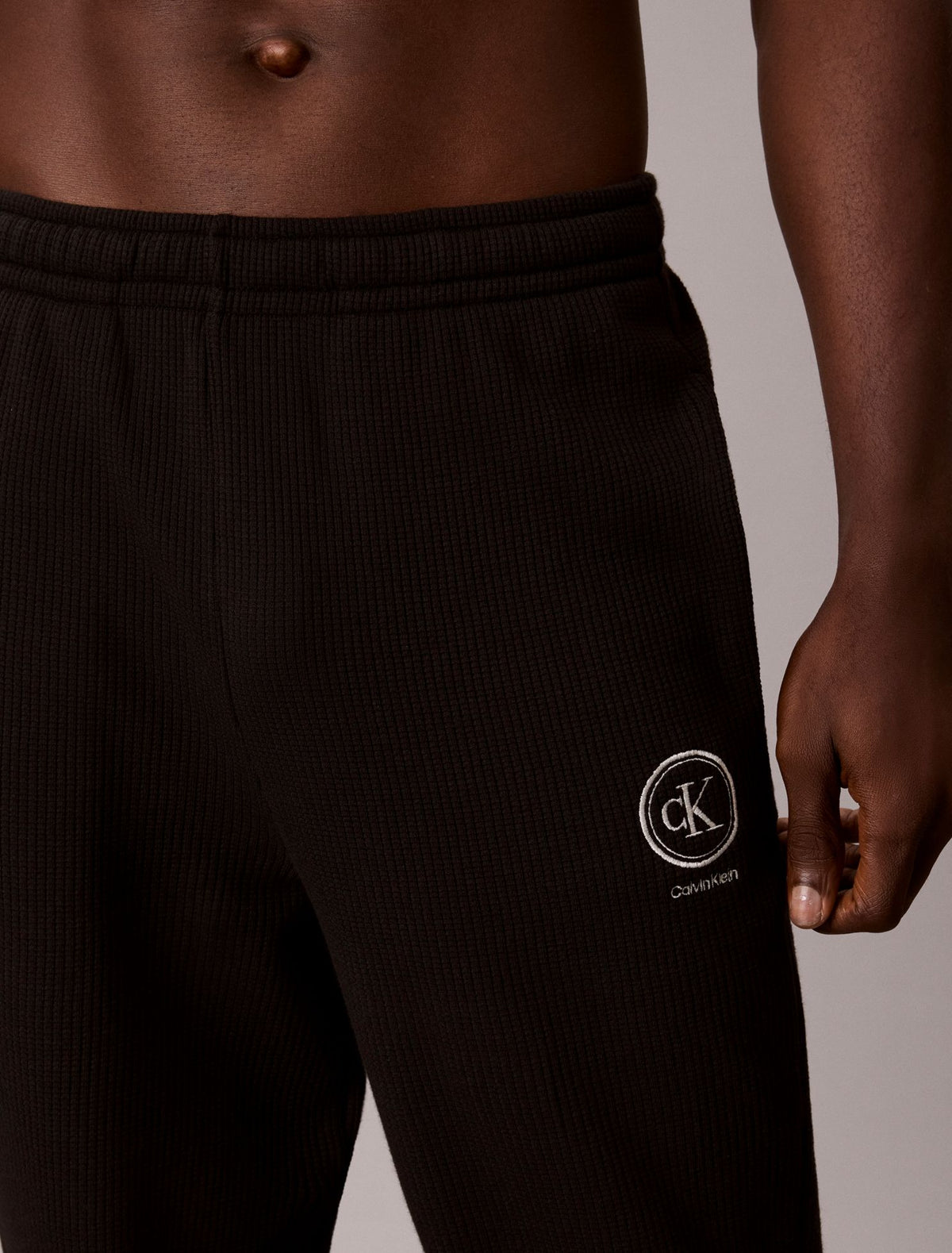 Brushed Waffle Sleep Tee - Calvin Klein Underwear