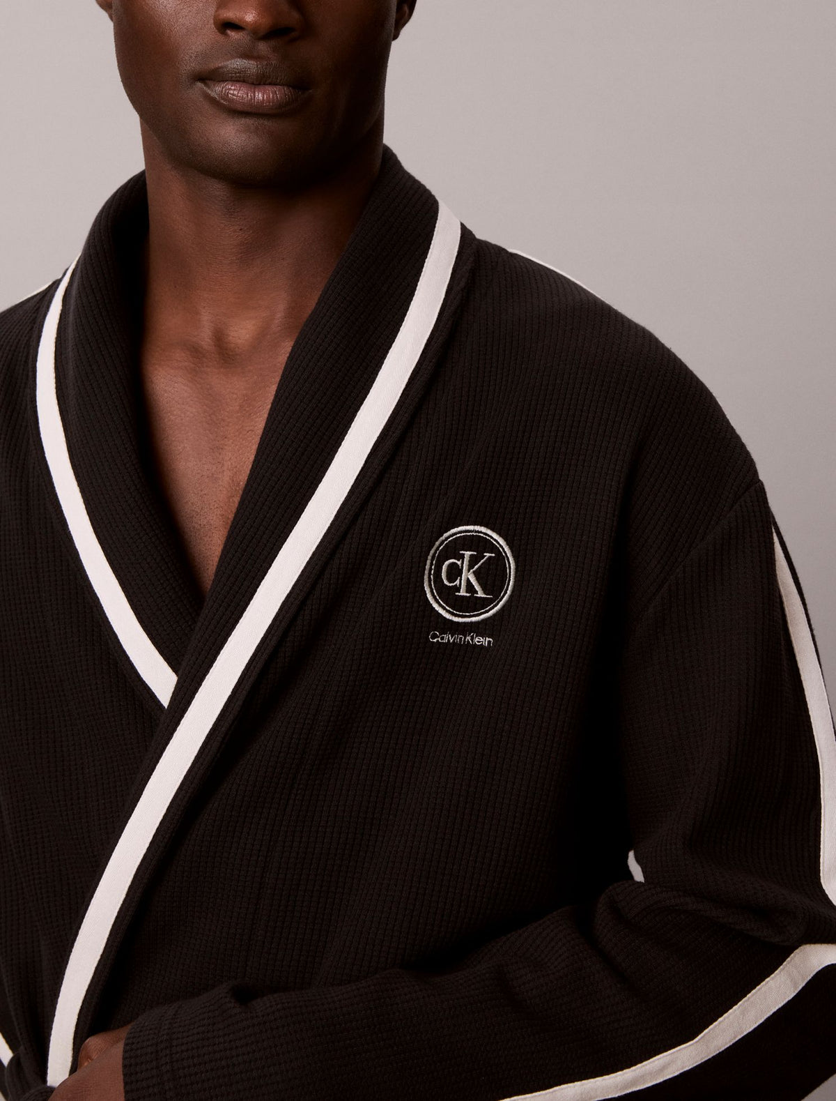 Brushed Waffle Robe - Calvin Klein Underwear