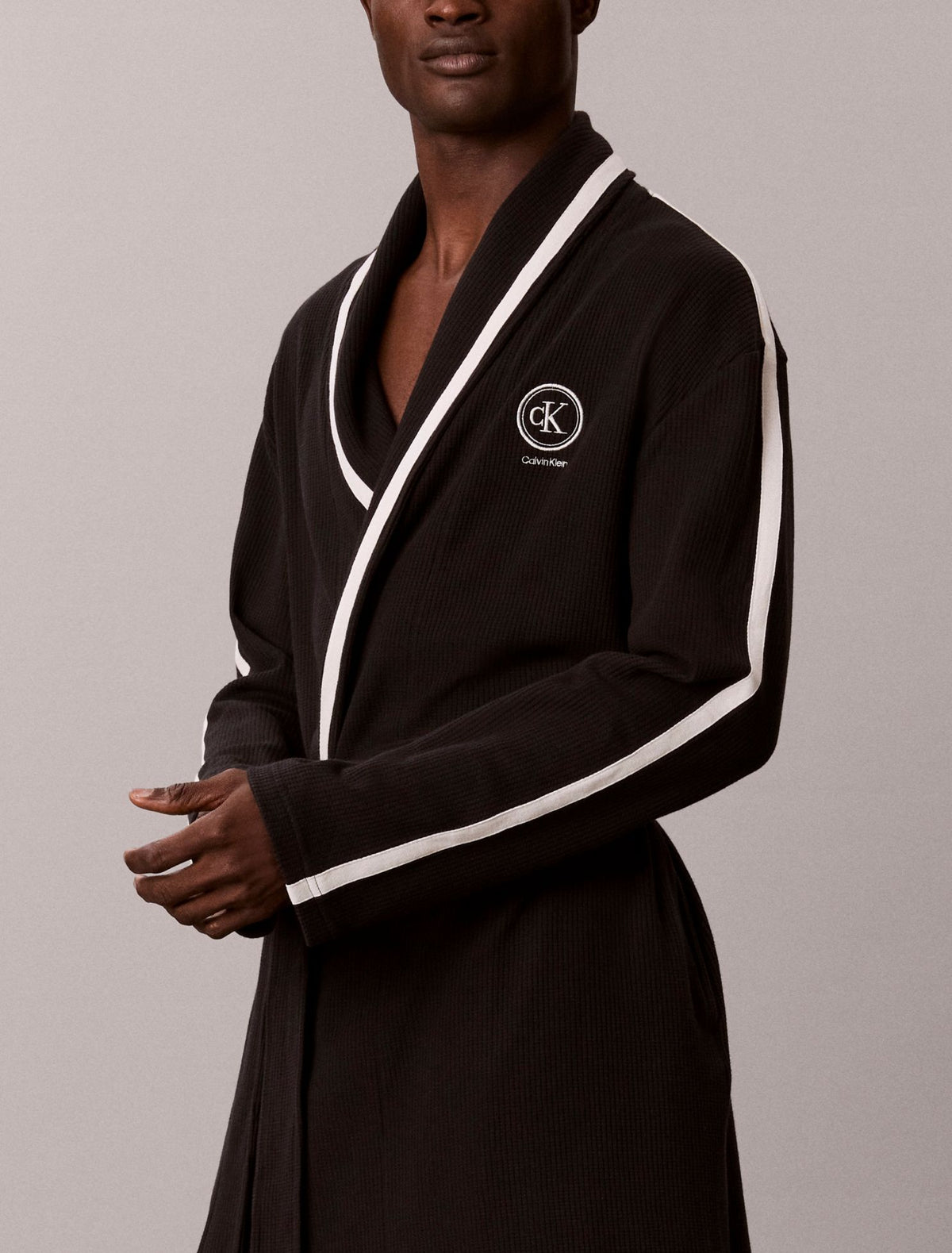 Brushed Waffle Robe - Calvin Klein Underwear
