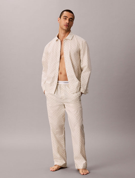 Cotton Poplin Sleep Pants - Calvin Klein Underwear