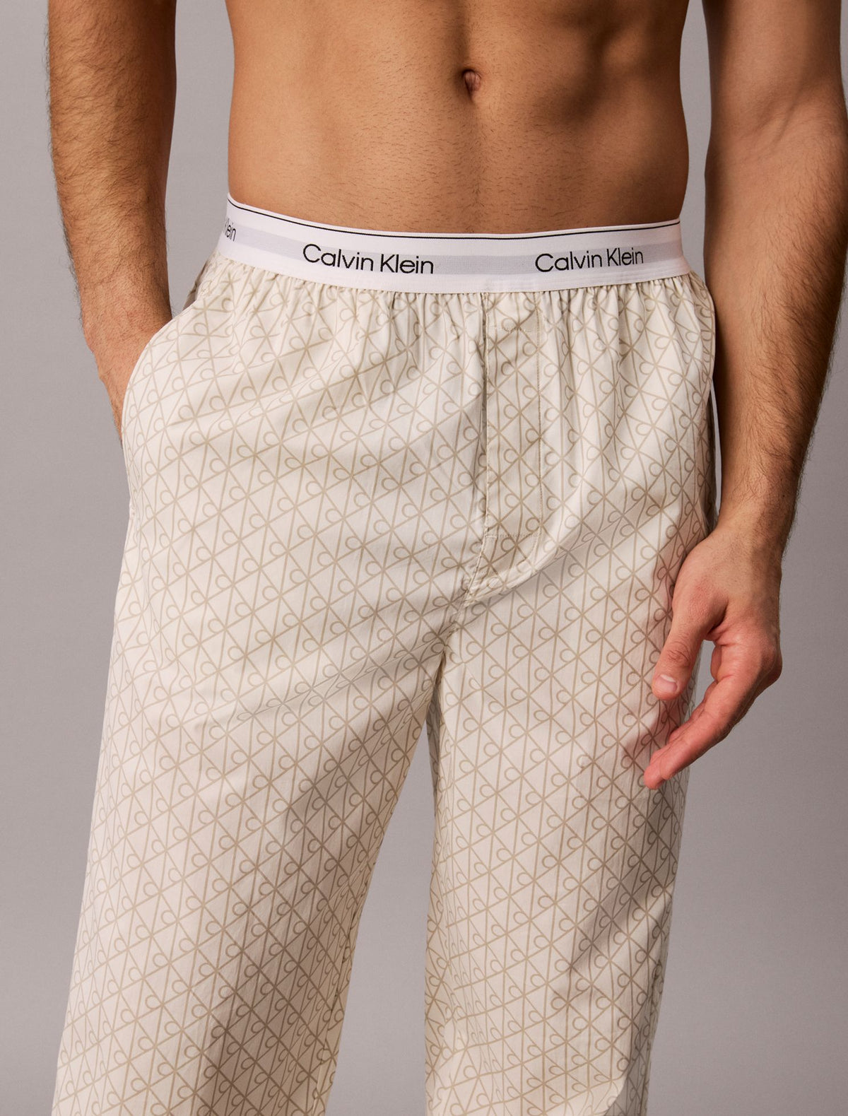 Cotton Poplin Sleep Pants - Calvin Klein Underwear