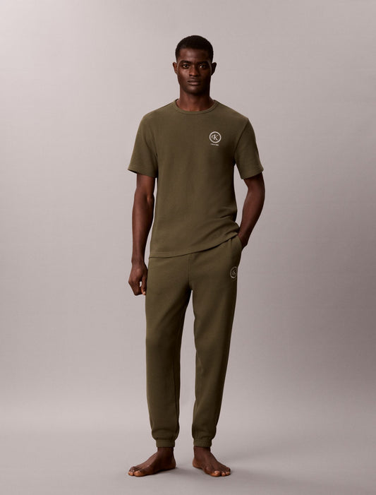 Brushed Waffle Sleep Joggers - Calvin Klein Underwear