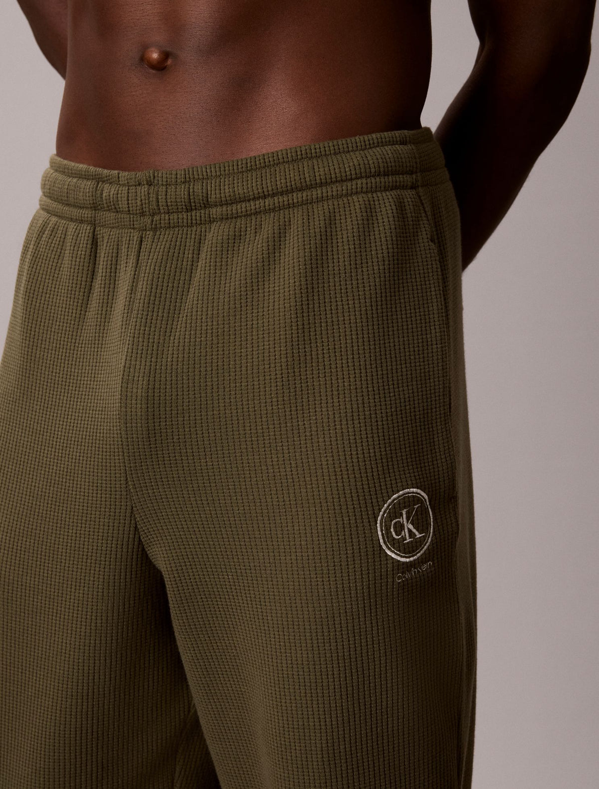 Brushed Waffle Sleep Joggers - Calvin Klein Underwear