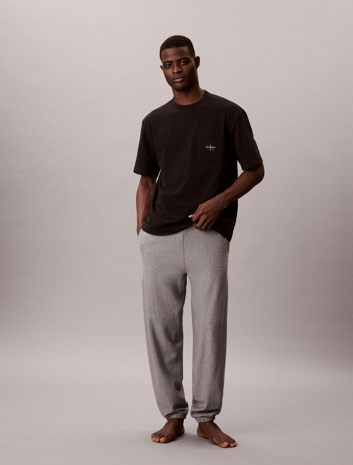 Icon Cotton Stretch Monologo Sleep Tee - Calvin Klein Underwear