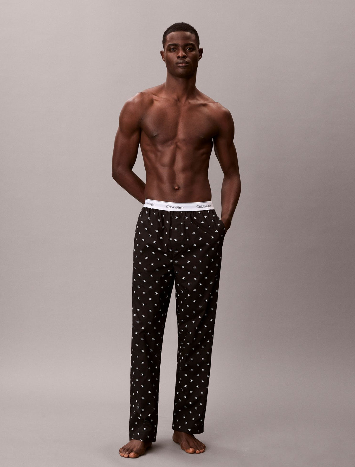 Cotton Poplin Sleep Pants - Calvin Klein Underwear