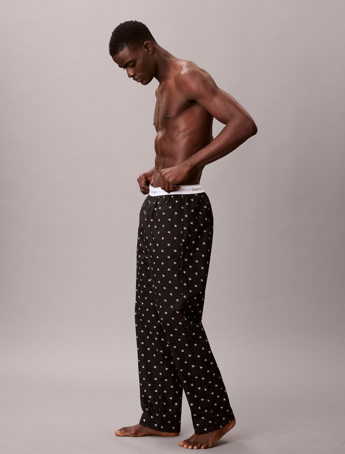 Cotton Poplin Sleep Pants - Calvin Klein Underwear