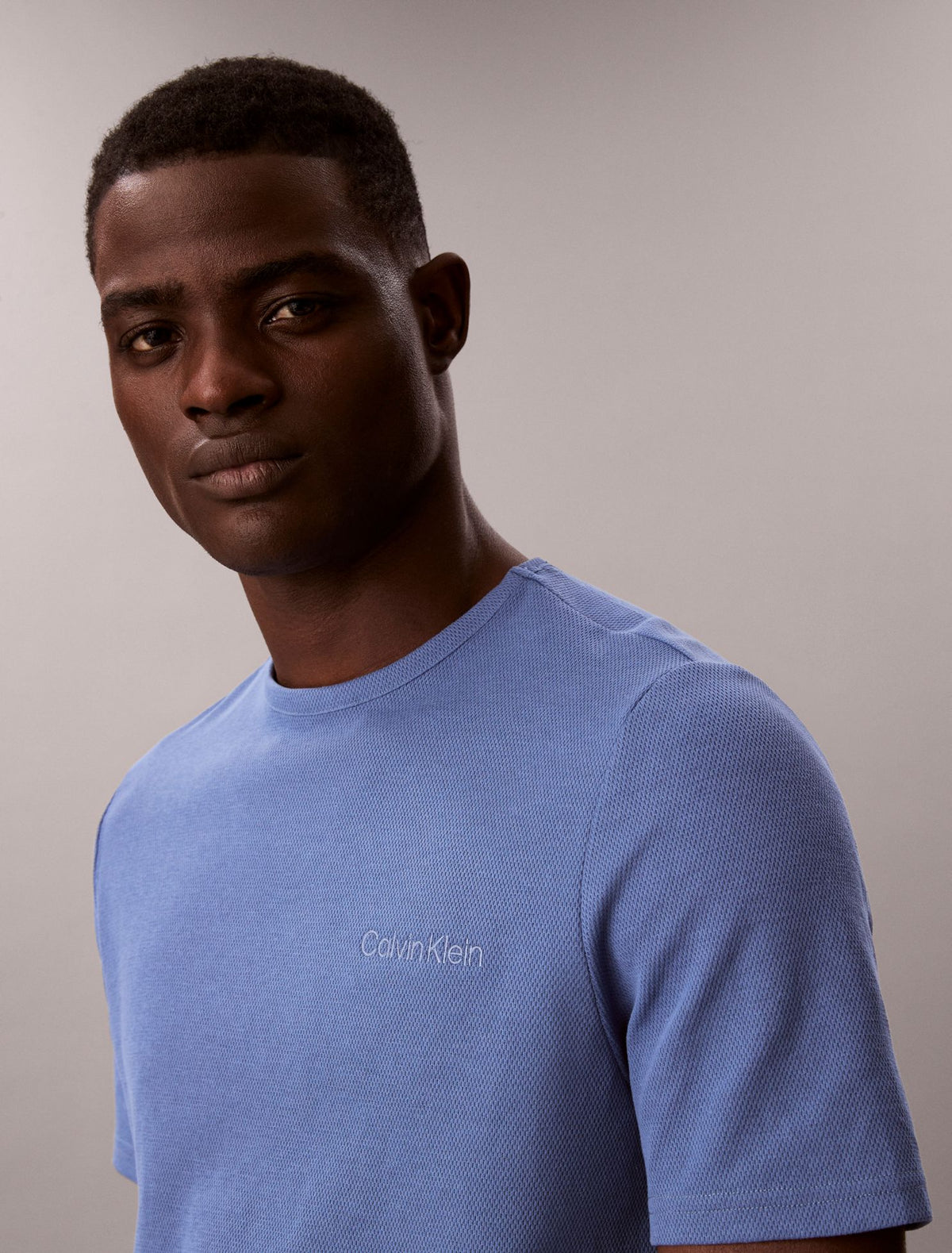 Pique Crewneck Sleep T-Shirt - Calvin Klein Underwear
